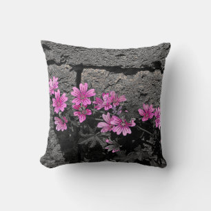 Coussin Fleurs violettes