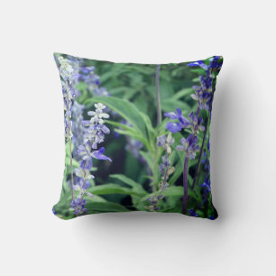 Coussin Fleurs violettes Photographie Plante