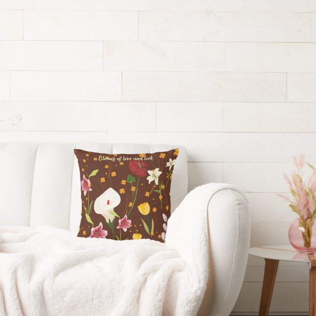 Coussin Fleurs vives (Canapé)