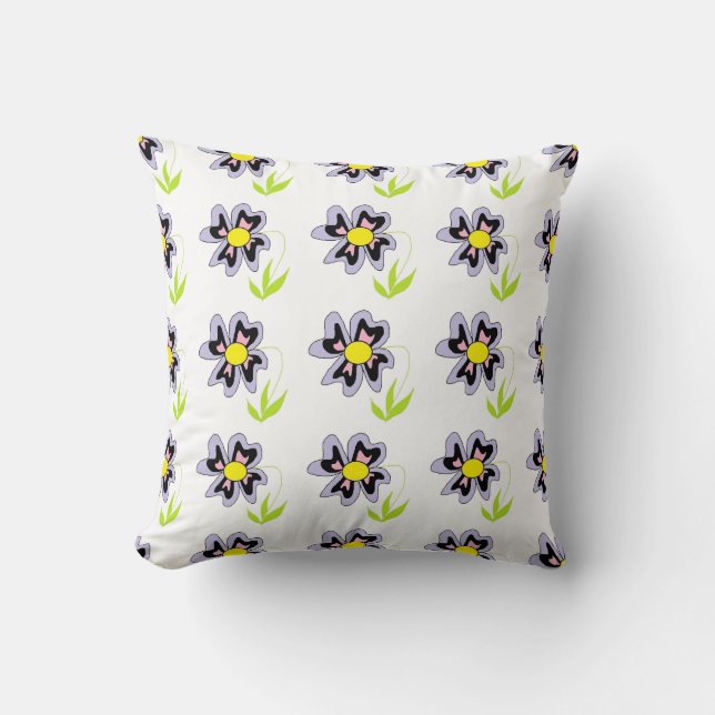 COUSSIN FLEUVE PURPLE (Recto)