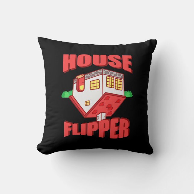 Coussin Flipper de la maison de l'agent immobilier (Recto)