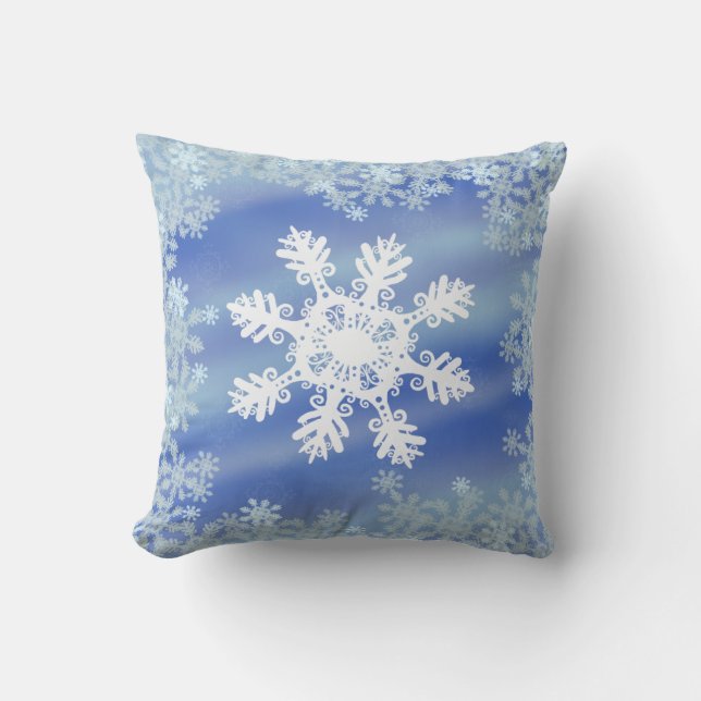 Coussin Flocon de neige (Recto)