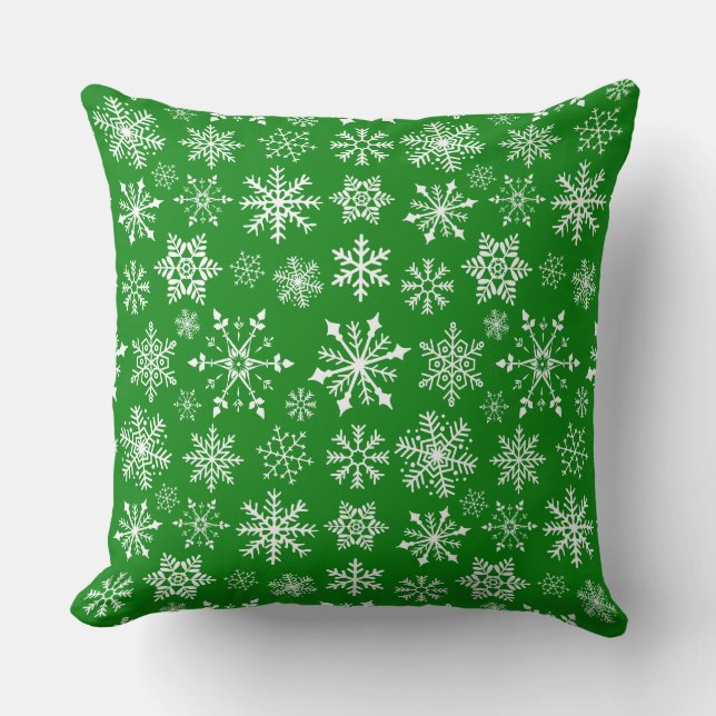 Coussin Flocon de neige (Recto)