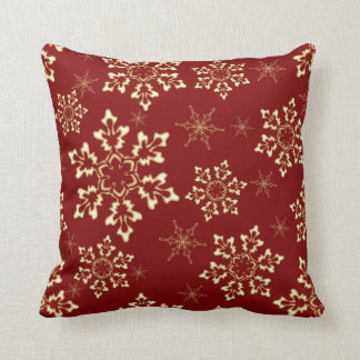 Coussin Flocons de neige de Bourgogne