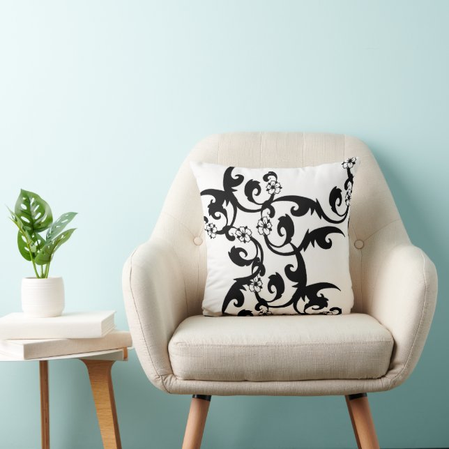 Coussin Flora - Couleur du cœur (Chaise)