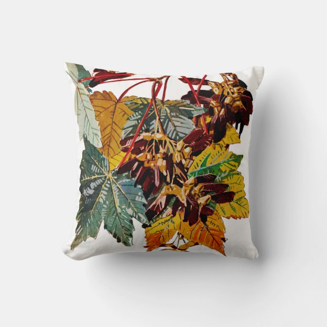 Coussin Flora exotique #3 chez SunshineDazzle (Recto)