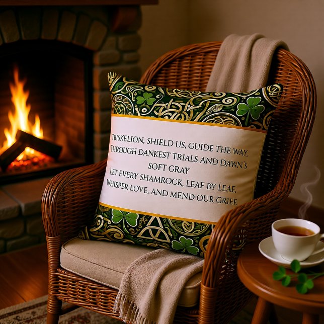 Coussin Floraison Celtique (Créateur téléchargé)