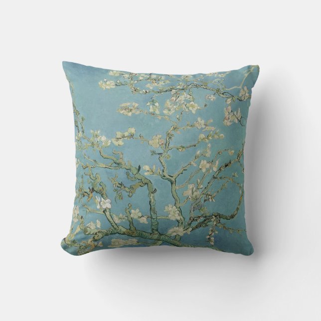 Coussin Floraison d'amandier par Vincent Van Gogh, 1888-18 (Recto)
