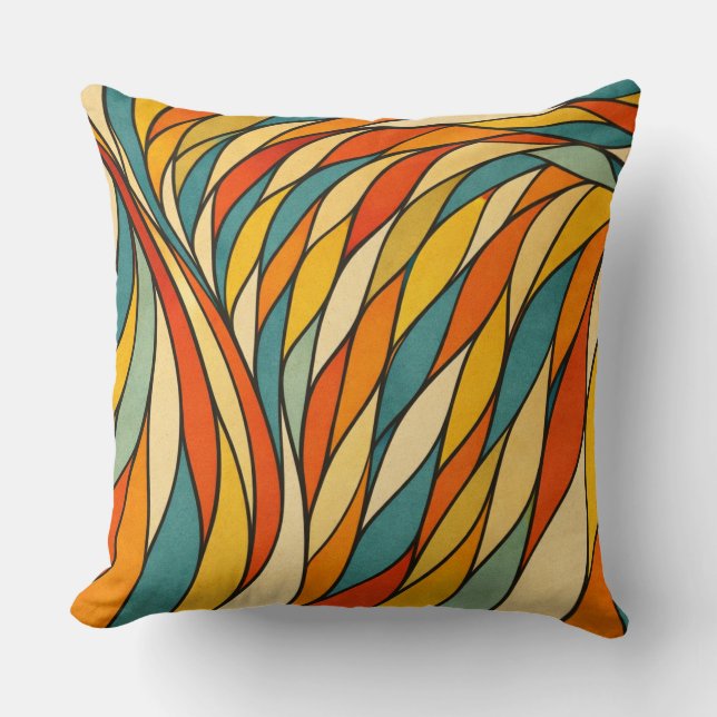 Coussin Floraison de vitesse (Recto)