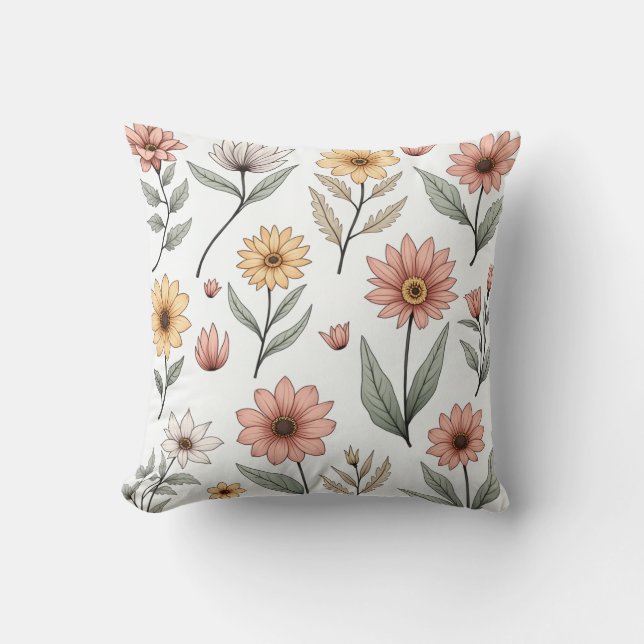 coussin floral (Recto)