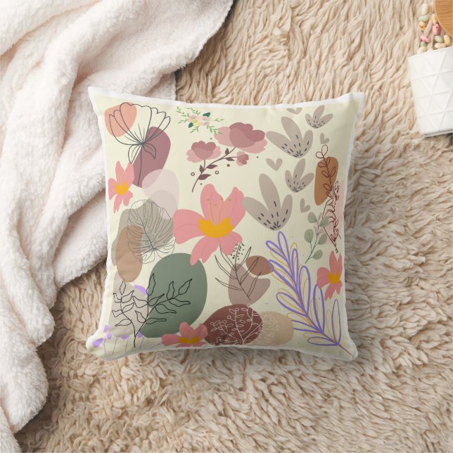 Coussin floral (Couverture)