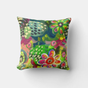 Coussin floral