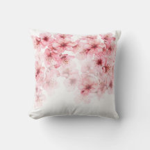 Floral Cherry Blossoms Pink White