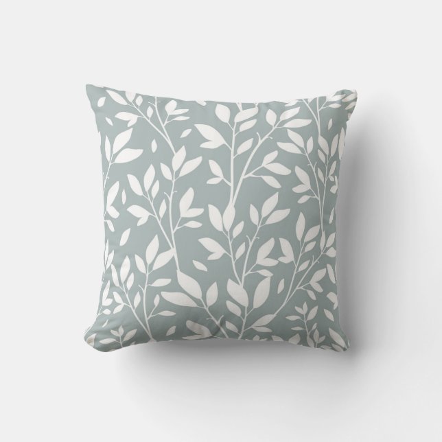 Coussin Floral Country Moderne Agritourisme SimpleJeter Co (Recto)