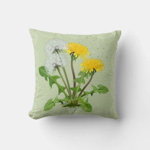 Coussin floral Dandelion