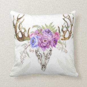 Coussin floral d'Antler