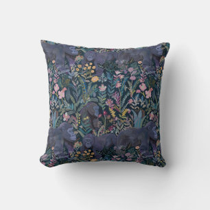 Coussin Floral de Gorille moderne