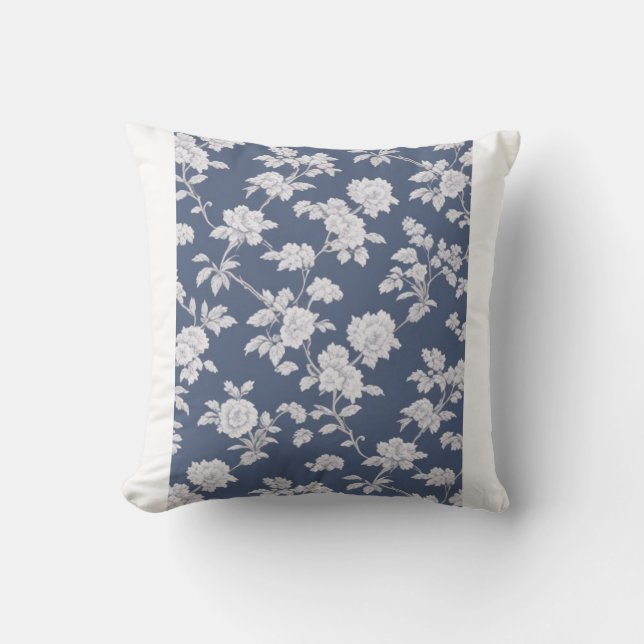 Coussin floral de la marine (Recto)