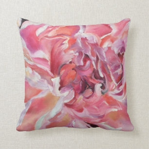 Coussin floral de Peonies