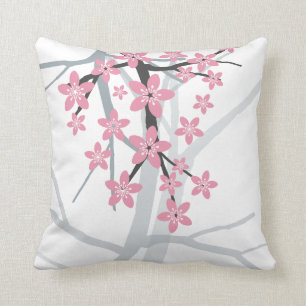 Coussin floral de Sakura