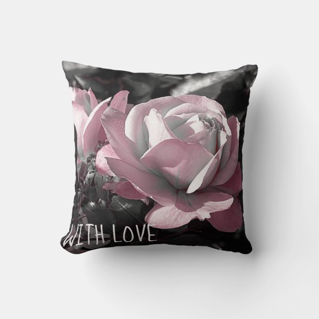 Coussin Floral décoratif (Recto)
