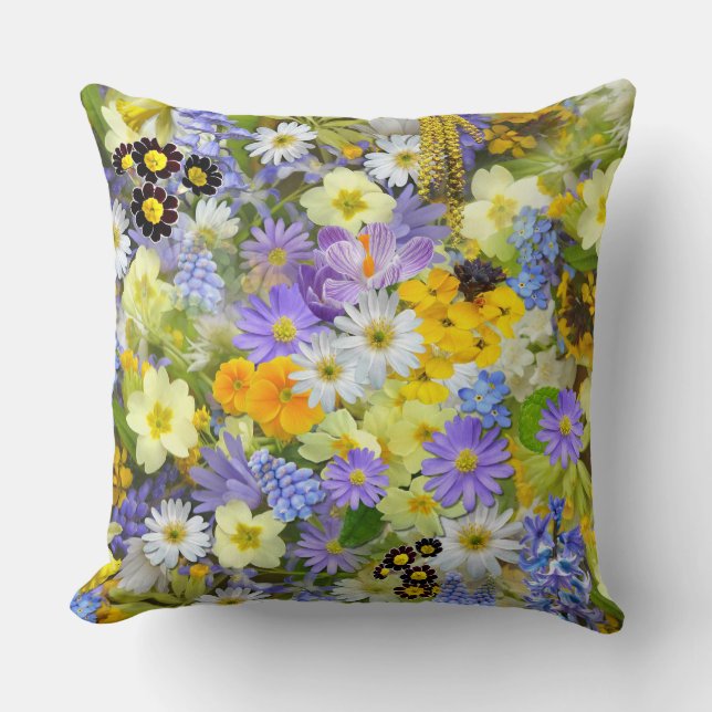Coussin Floral Design (Recto)