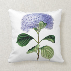 Coussin floral d'hortensia