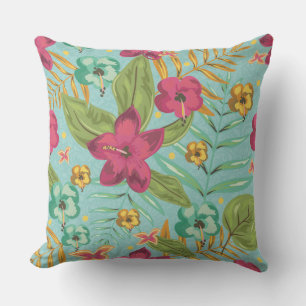 Coussin Floral Hawaïen extérieur