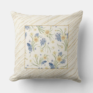Coussin Floral II léger en chute - Floral automne