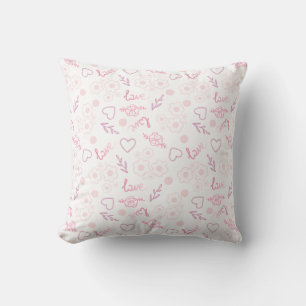 Coussin Floral Love Motif