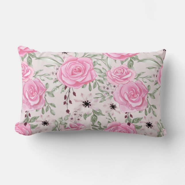 Coussin Floral Lumbar (Recto)