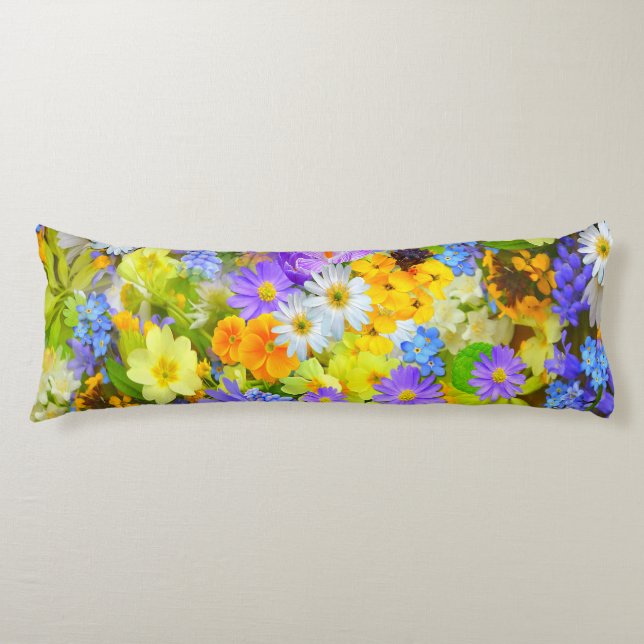 Coussin floral magnifique de corps (Devant)
