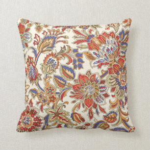 Coussin Floral Paisley Garden