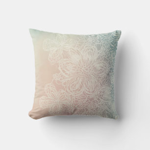Coussin floral Pastel Lace