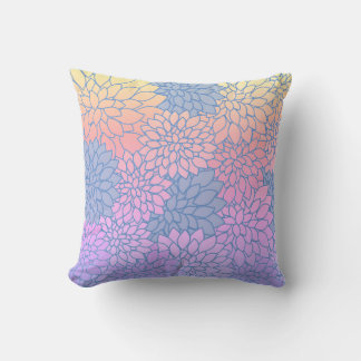 Coussin Floral Pastel Motif Moderne Maison & Patio