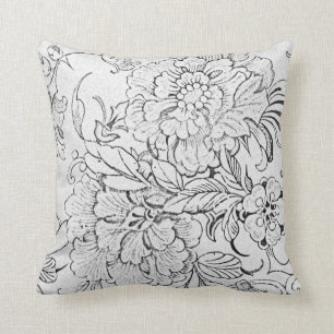 Coussin Floral réversible