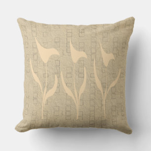 Coussin Floral Rustique Calla Lily