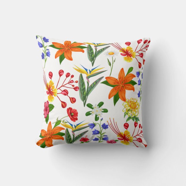 Coussin Floral sauvage (Recto)