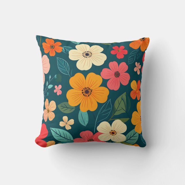 Coussin Floral texture (Recto)