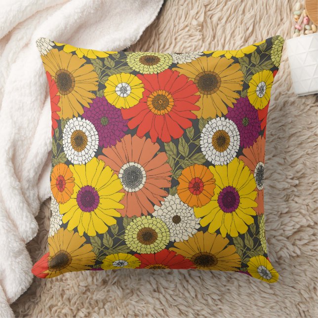 Coussin floral vintage (Couverture)