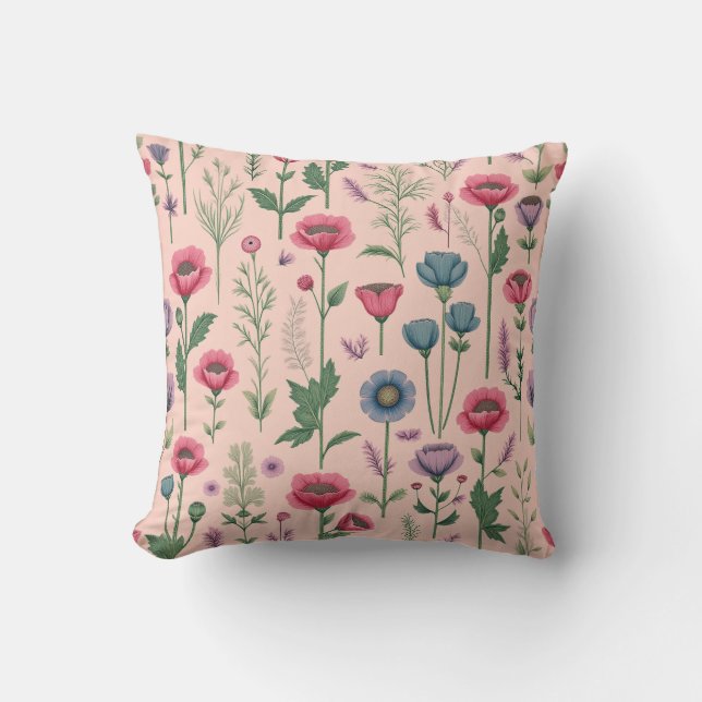 Coussin Floral vintage (Recto)