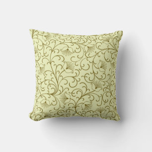 Coussin Floral Vintage : Belle illustration de fond