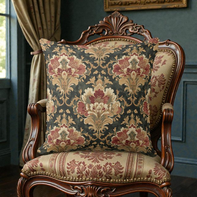 Coussin Florales Victoriennes Vintage (Créateur téléchargé)