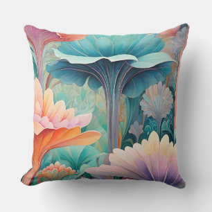 Coussin Flore 2 Floral Pastel Jeu d'oreiller