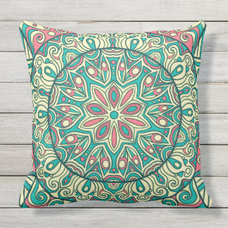 Coussin Flore colorée de Boho Chic