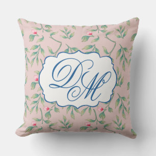 Coussin Flore délicate Marque de Mauve