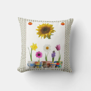 Coussin Flore d'oreiller