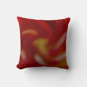Coussin Flore florale à flou d'art Abstrait