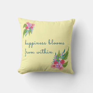 Coussin Flore printanière