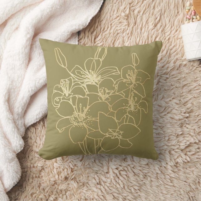 Coussin Flore simple et chic (Couverture)